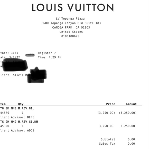 Large authentic Louis Vuitton 2 color sided purse. - Picture 7 of 10